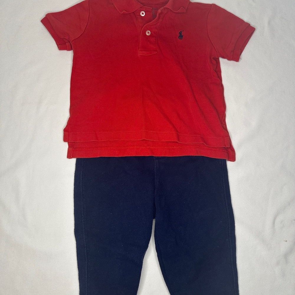 Ralph Lauren Baby Boy Outfit – Size 12 Months